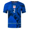 Camiseta de fútbol Estados Unidos DEST 2 Segunda Equipación Mundial 2022 - Hombre